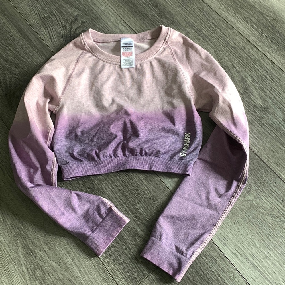 Gymshark ombré crop top S